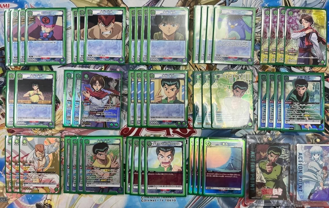 綠幽遊-幽助+桑原 幽☆遊☆白書 上位卡表