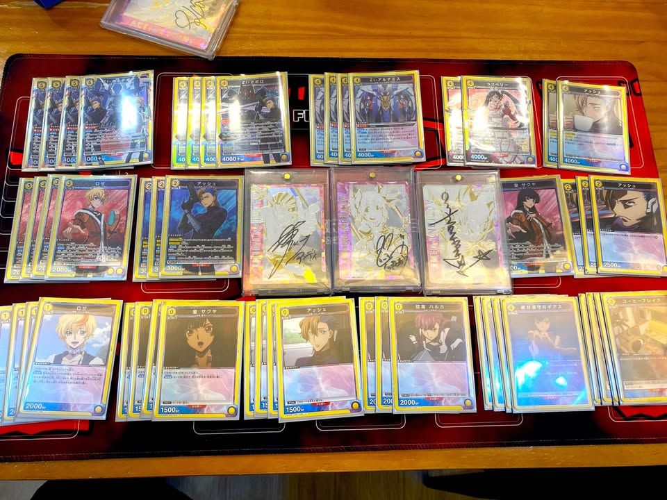 無名傭兵+女僕 CODE GEASS 奪回的Rozé 上位卡表