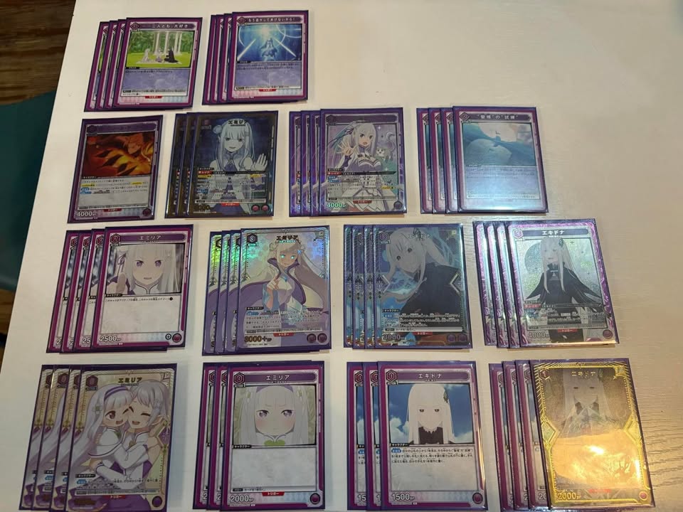 Re0艾姬多娜 Re:從零開始的異世界生活 上位卡表