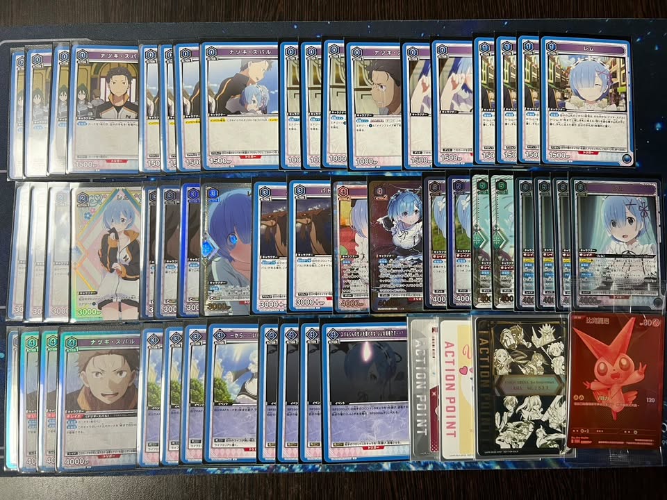 藍雷姆 Re:從零開始的異世界生活 上位卡表