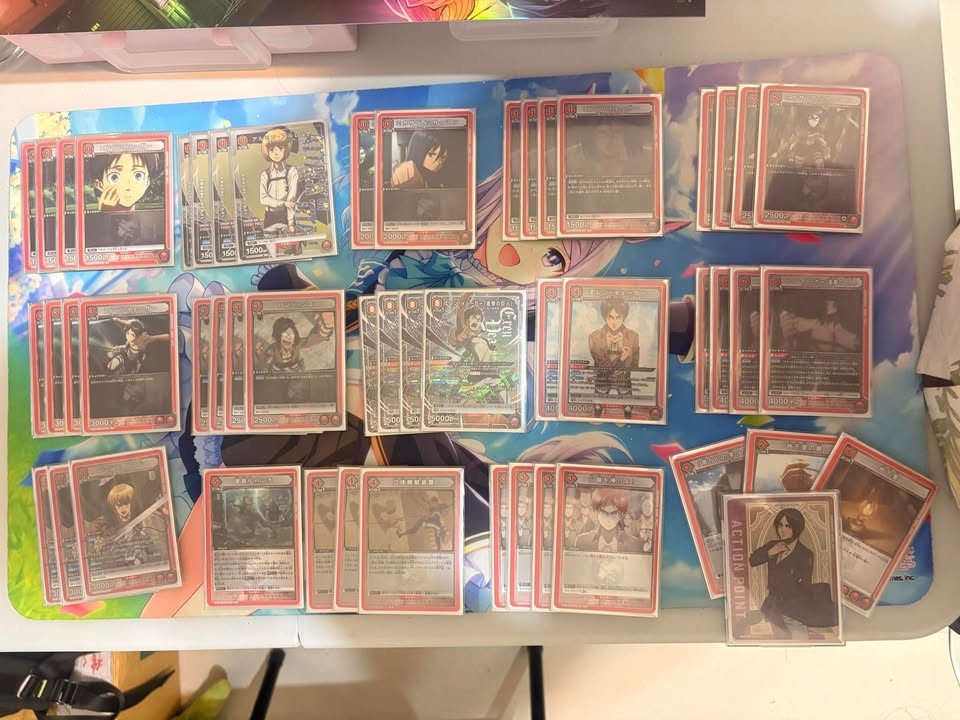 8費艾連 進擊的巨人 上位卡表