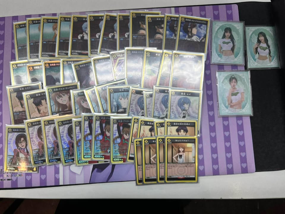 黃EVA(吃表後) 新世紀福音戰士新劇場版 上位卡表