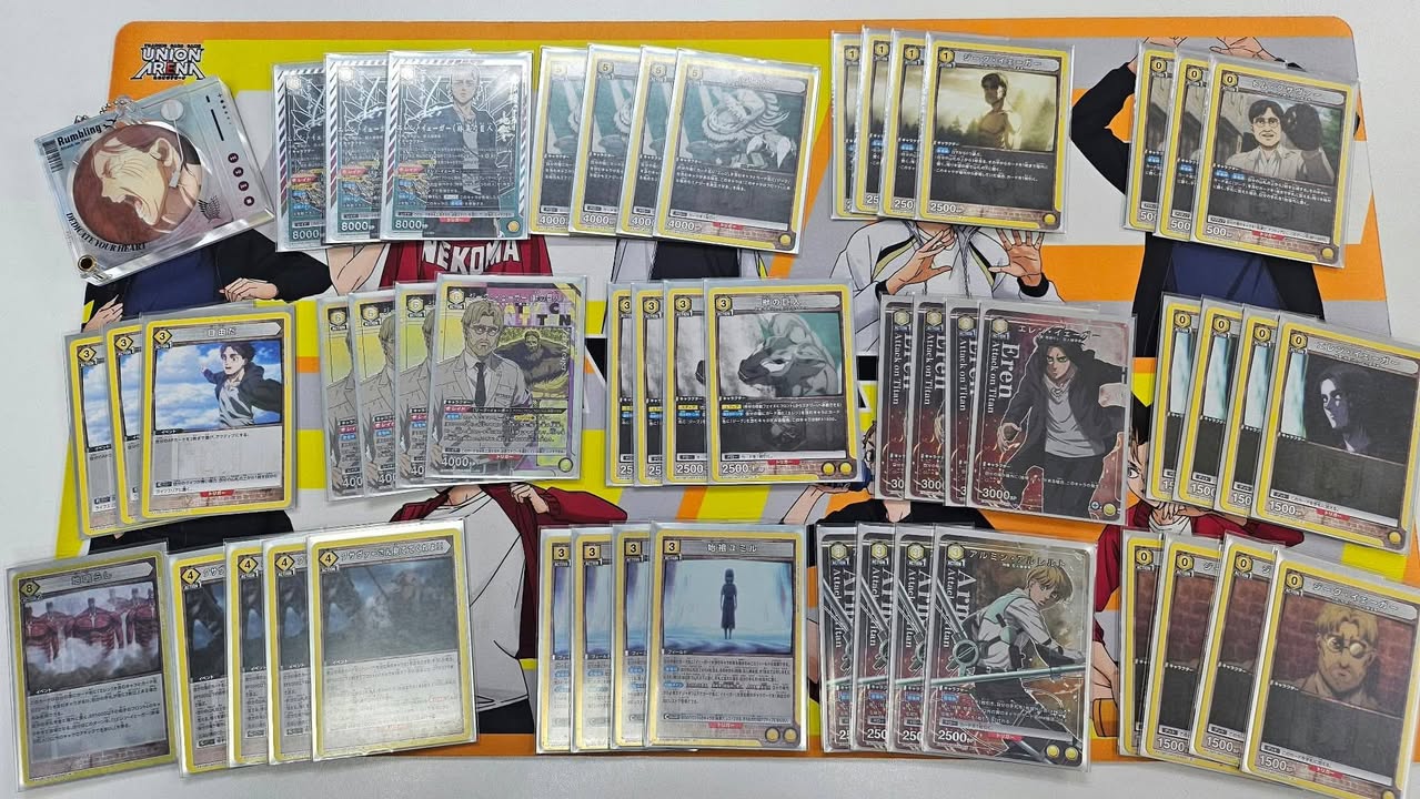 SD雄大TCG休閒館(限制奪包賽) 進擊的巨人 上位卡表