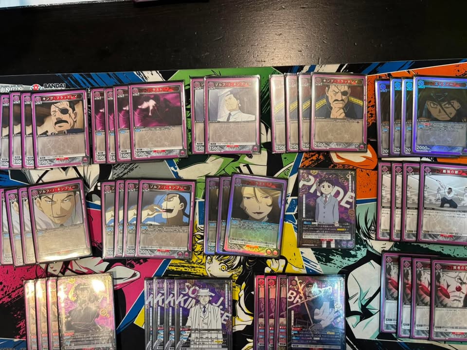 自辦賽:3v3團隊賽(8分賽制) 鋼之錬金術師 FULLMETAL ALCHEMIST 上位卡表