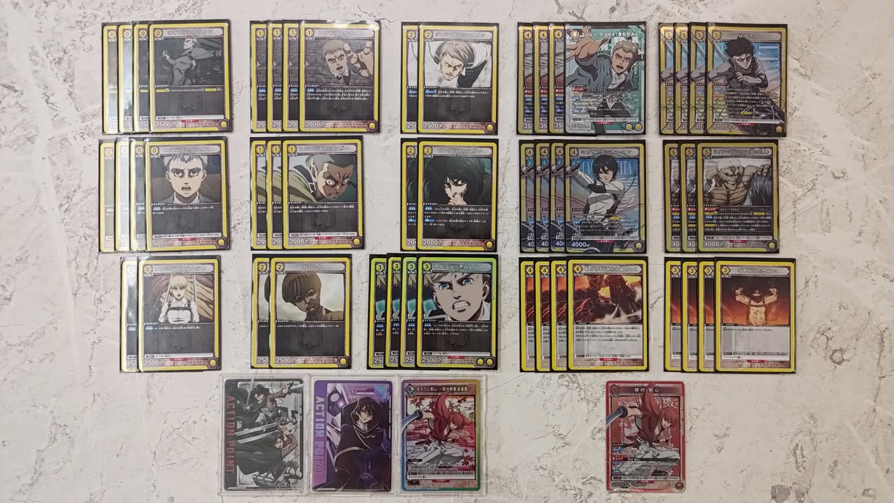 A黃巨人(3)B藍刀劍(4)C藍鋼鍊(3) 鋼之錬金術師 FULLMETAL ALCHEMIST 上位卡表